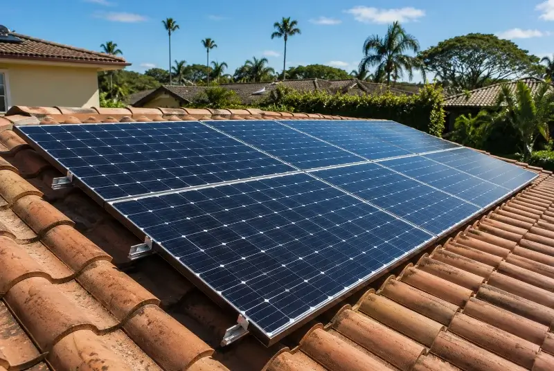 Installation de panneaux solaires à Vourles