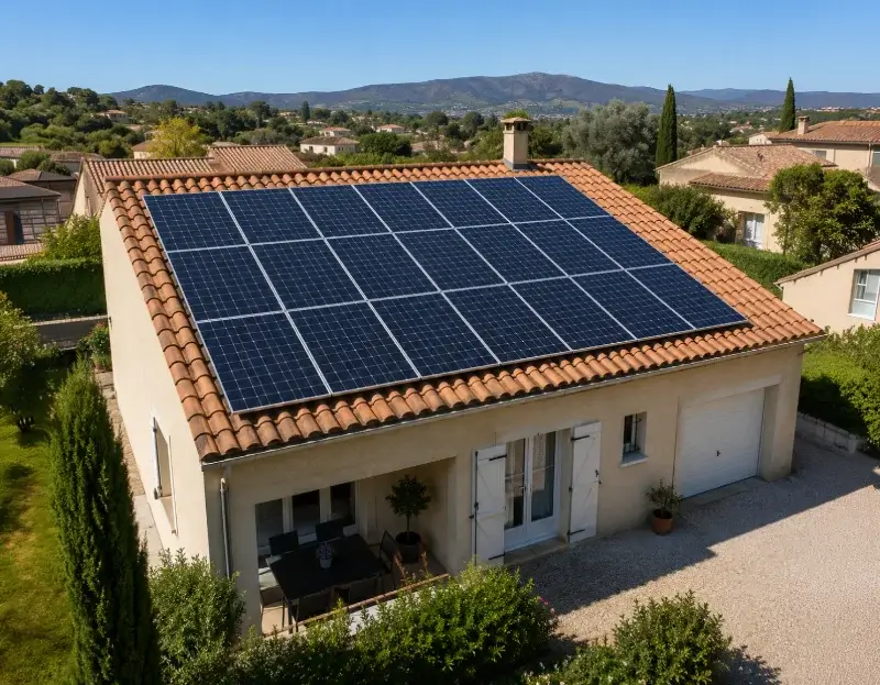 Prime à l'autoconsommation panneaux solaires Vourles — aide financière de l'État